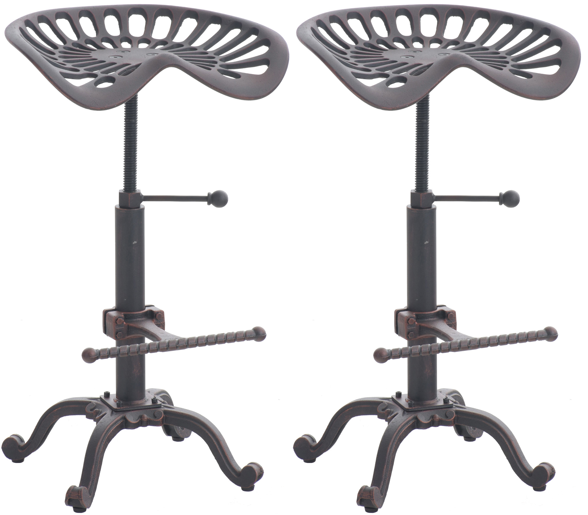 Set De 2 Taburetes De Bar Butch Bronce