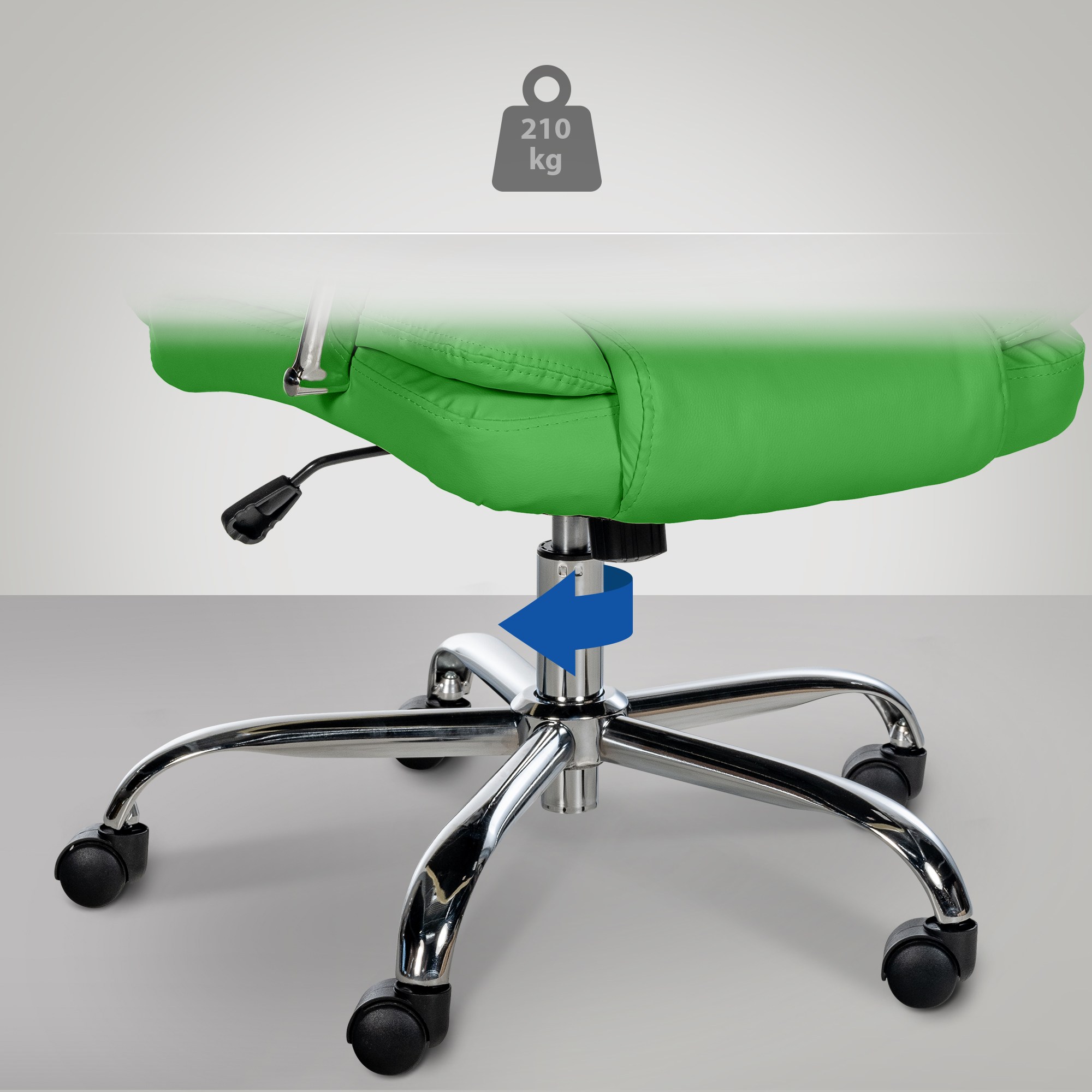 Silla De Oficina XXL Xanthos Verde