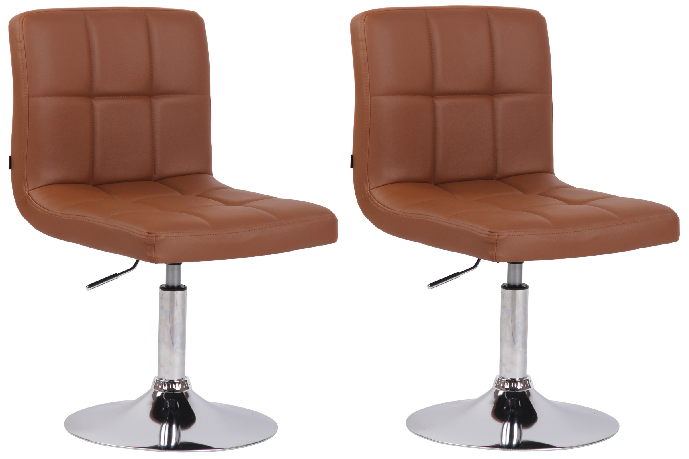 Set De 2 Taburetes Lounger Palma V2 Marrón claro