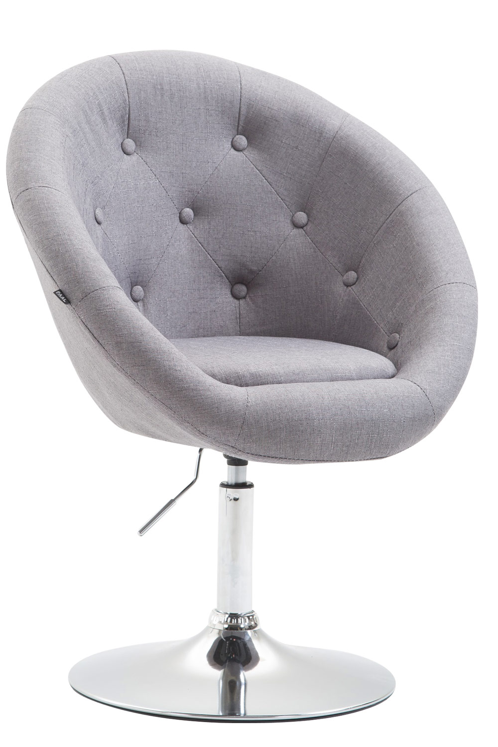 Silla Lounge London V2 en Tela Gris