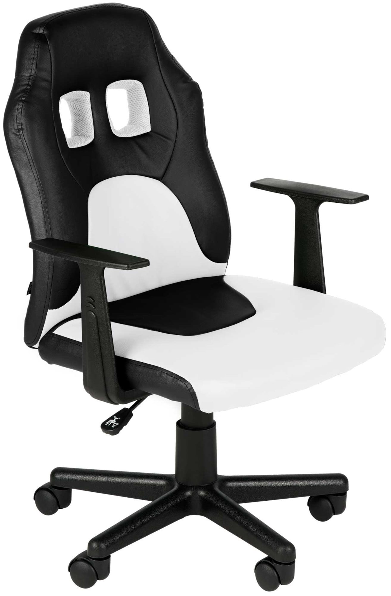 Silla de Escritorio Infantil Fun Negro/blanco