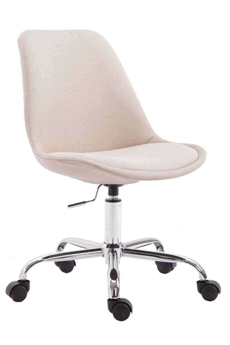 Silla de Oficina TOULOUSE en Tela Crema