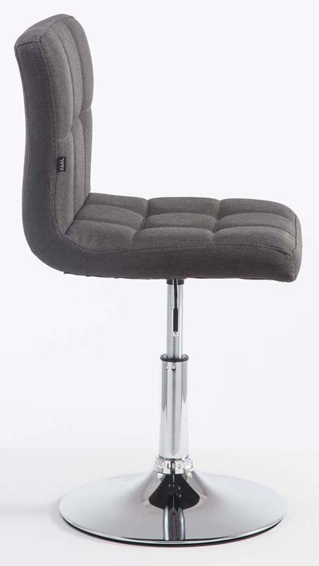 Set De 2 Taburetes Lounger Palma V2 En Tela Gris oscuro