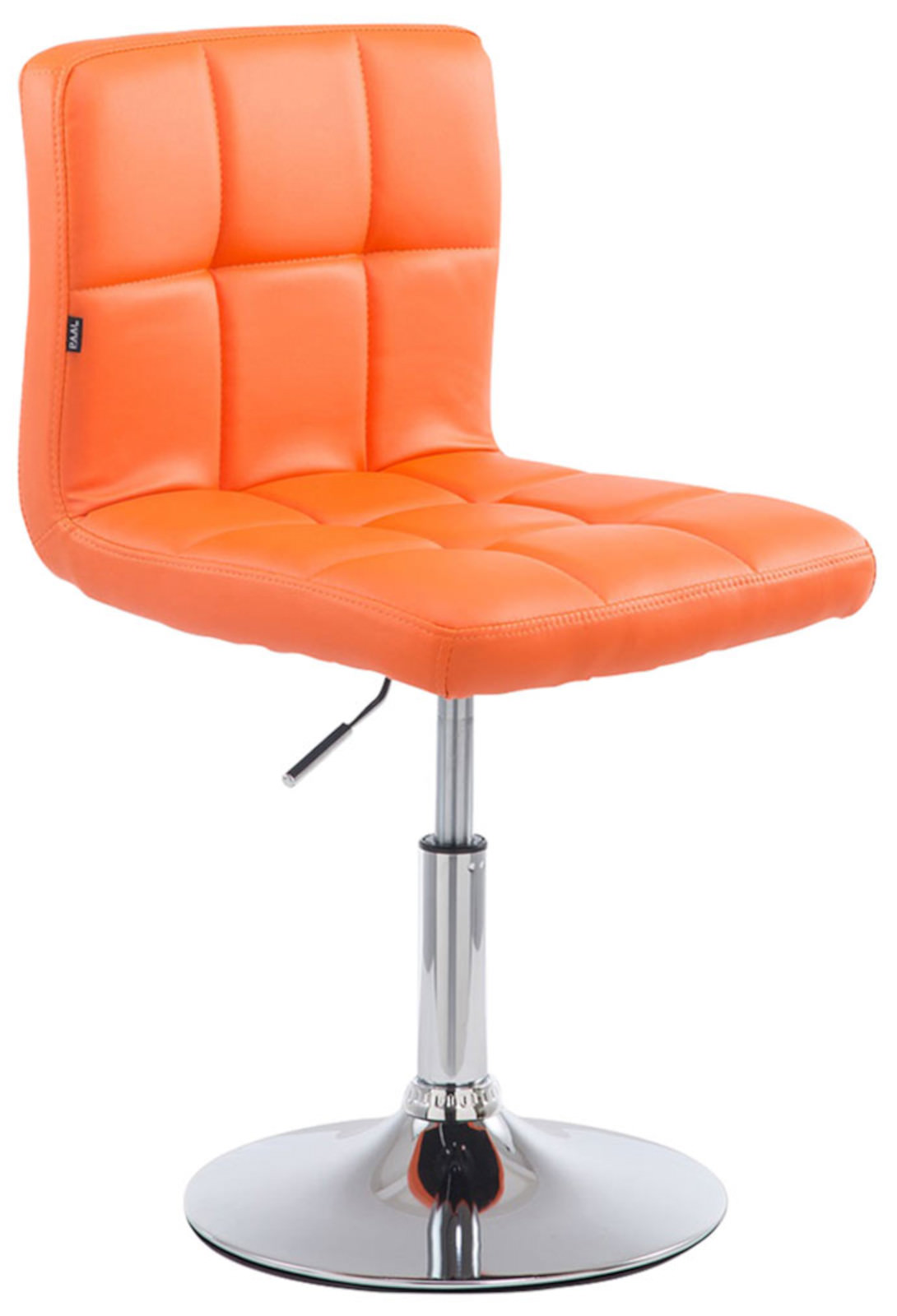 Set de 4 sillas Lounger Palma en Polipiel Naranja